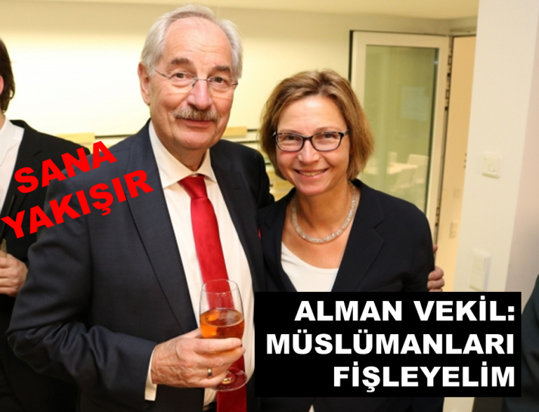 Alman siyasi: Müslümanları fişleyelim