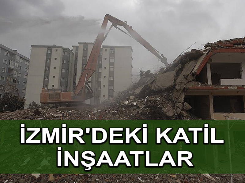 İzmir depreminde yıkılan binalarla ilgili soruşturmada şüphelilere bilinçli taksirle ölüme neden olma suçlaması