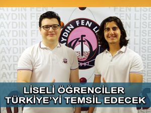 Su tasarrufu için sistem tasarlayan lise öğrencileri İsveç’te Türkiye’yi temsil edecek