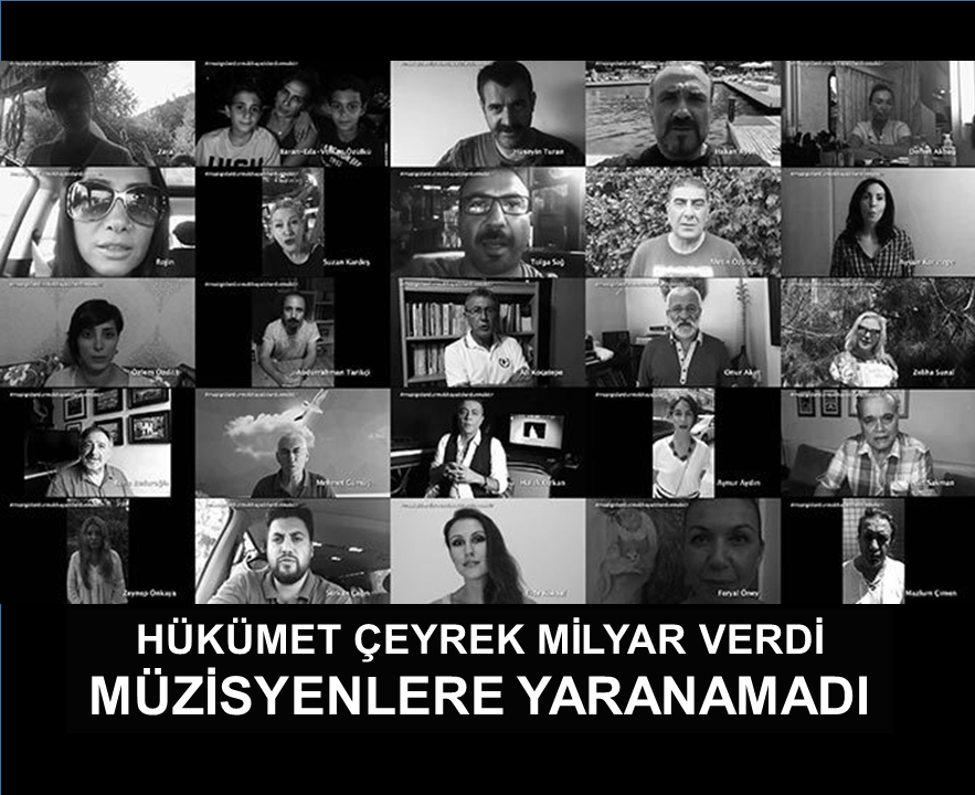 Müzik Susmasın çeyrek milyarına muhalefet