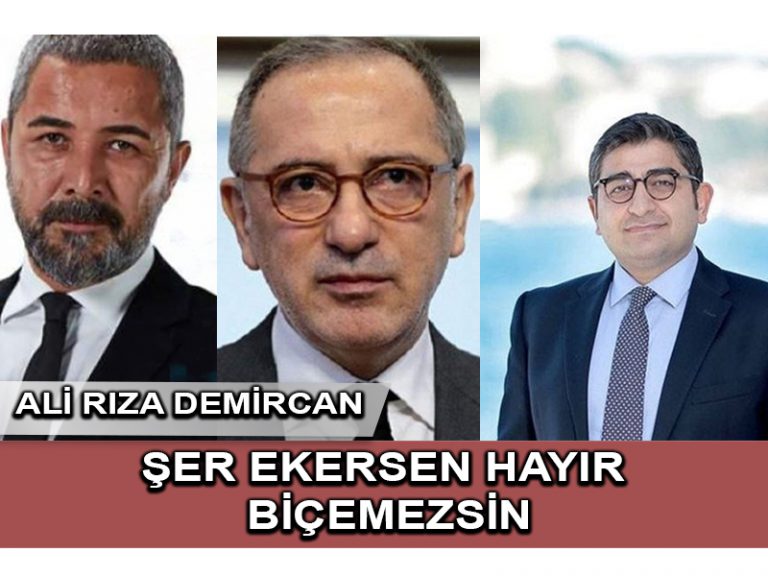 Şer ekersen hayır biçemezsin