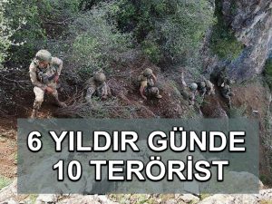 Bakan Akar: 24 Temmuz 2015’ten itibaren 18 bin 140 terörist etkisiz hale getirildi