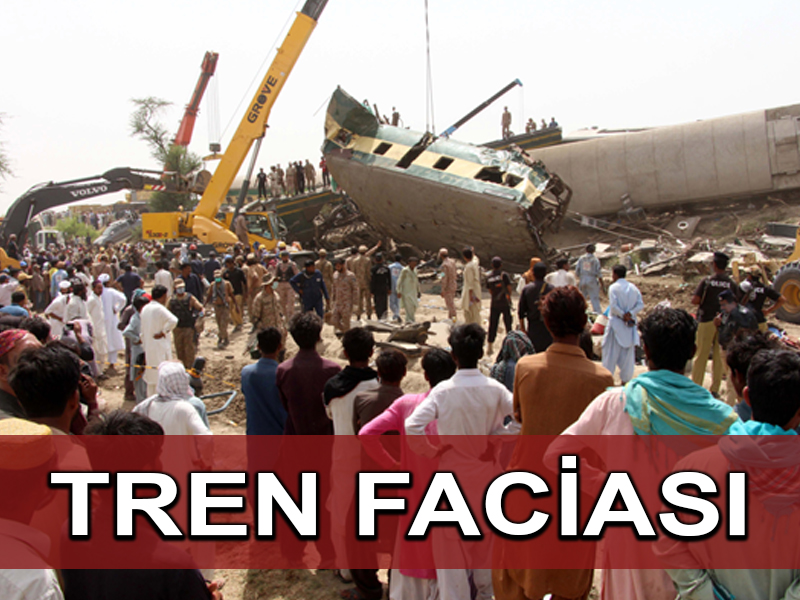 Pakistan’da yolcu trenlerinin çarpışması faciayla sonuçlandı