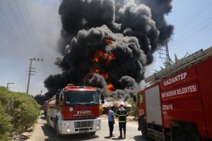 Gaziantep’te feci yangın
