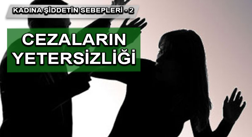 Cezaların Yetersizliği | KADINA ŞİDDETİN SEBEPLERİ