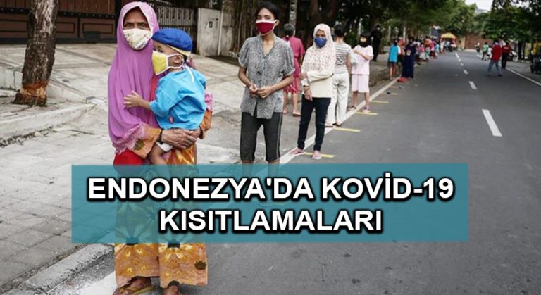 Endonezya’da Kovid-19 kısıtlamaları bir hafta daha uzatıldı