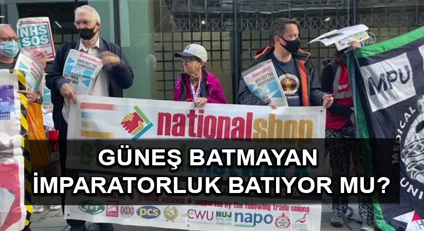 Güneş batmayan imparatorluk batıyor mu?