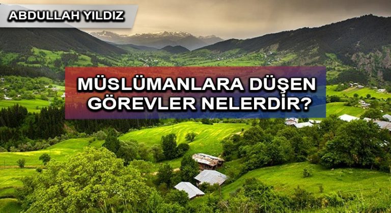 BİRBİRİNİZİ DESTEKLEMEZSENİZ…