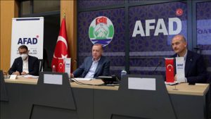 Cumhurbaşkanı Erdoğan, Rize’deki sele ilişkin yetkililerden bilgi aldı