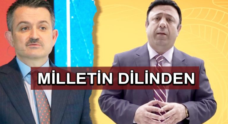 Tarım Bakanlığını Cumhurbaşkanımıza şikayet ediyorum