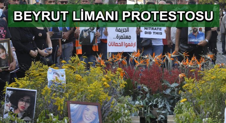 Beyrut Limanı protestosu