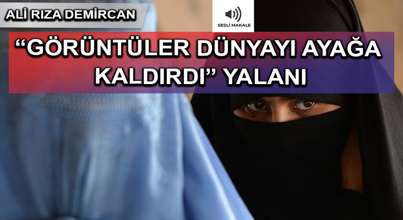 BURKA GİYMEYEN AFGAN KADINI İNFAZ EDİLDİ İFTİRASI!