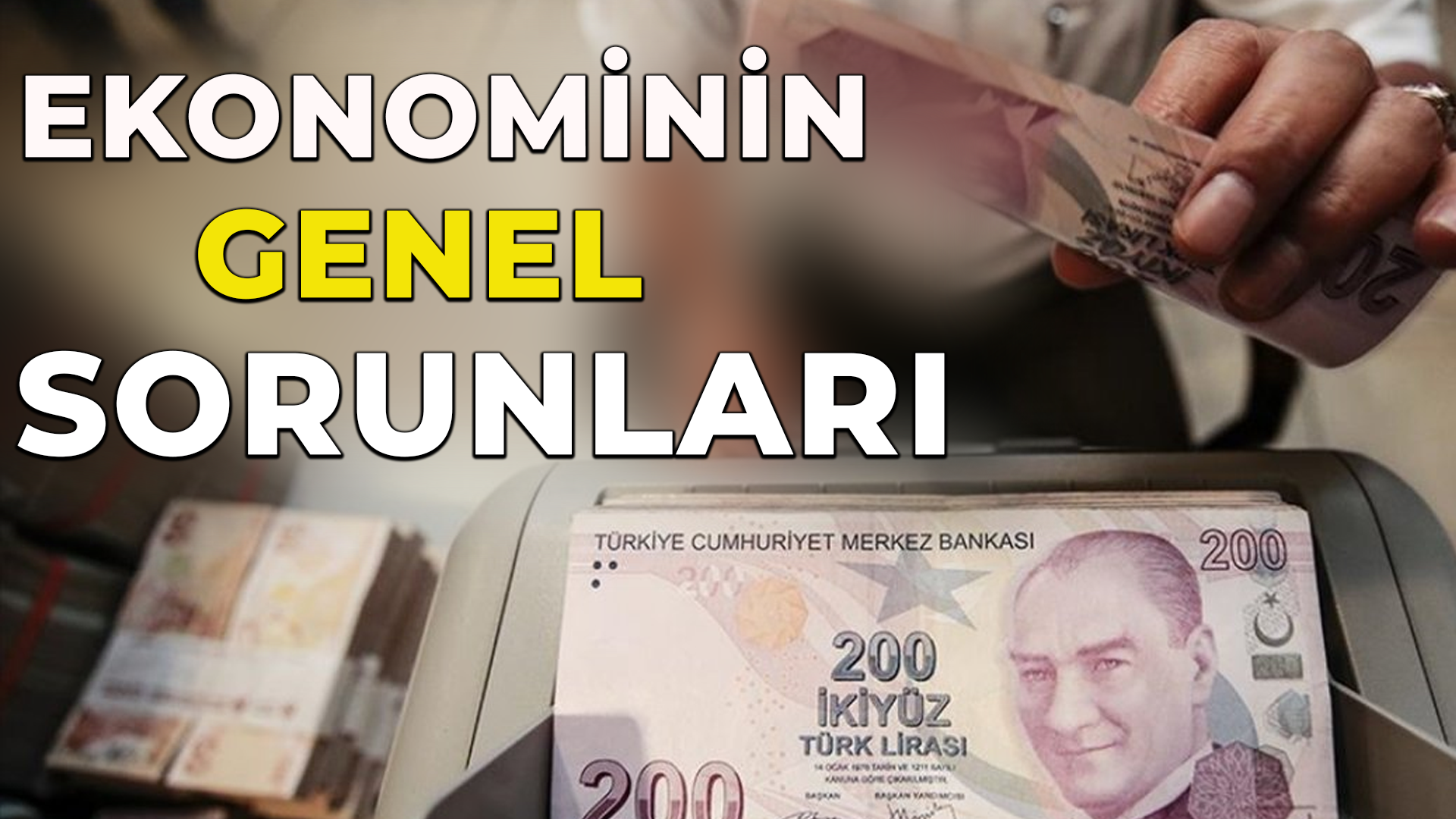 Ekonominin Genel Sorunları Taban Ekonomisi