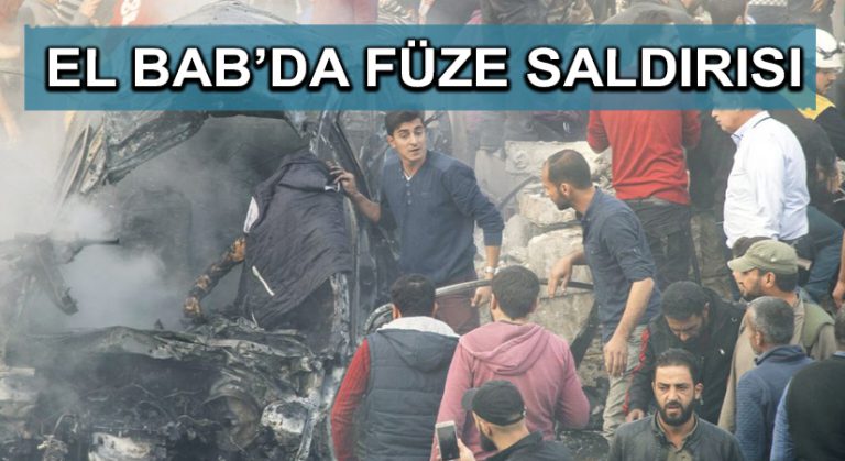 El Bab’da füze saldırısı