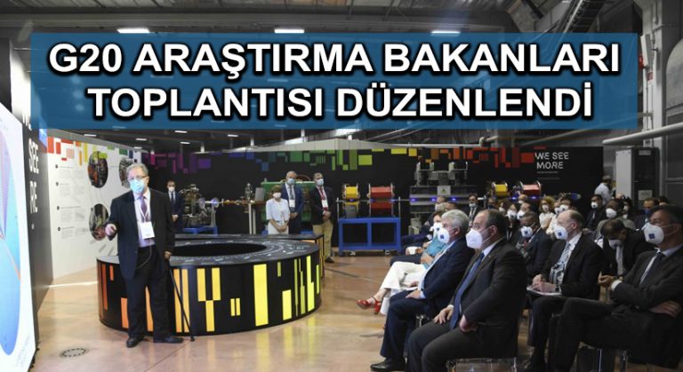 G20 Araştırma Bakanları Toplantısı düzenlendi