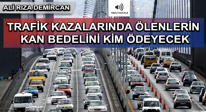 TRAFİK KAZALARINDA ÖLENLERİN KAN BEDELİNİ KİM ÖDEYECEK