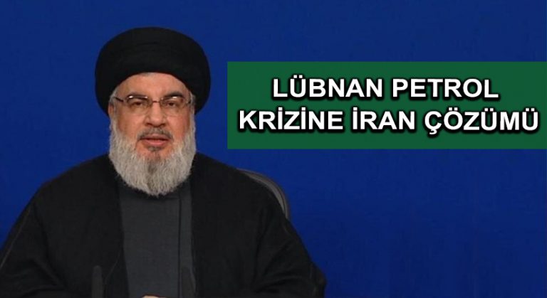 Lübnan petrol krizine İran çözümü