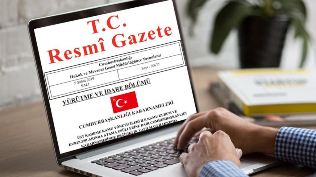 Tezkere Resmi Gazete’de