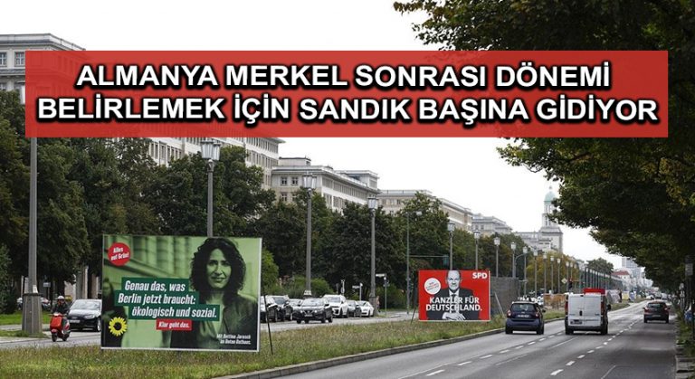 Almanya Merkel sonrası dönemi belirlemek için sandık başına gidiyor