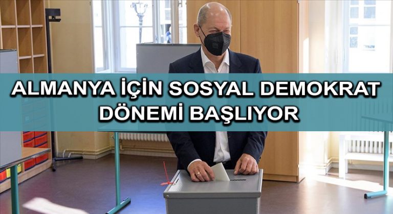 Almanya için  Sosyal Demokrat dönemi başlıyor