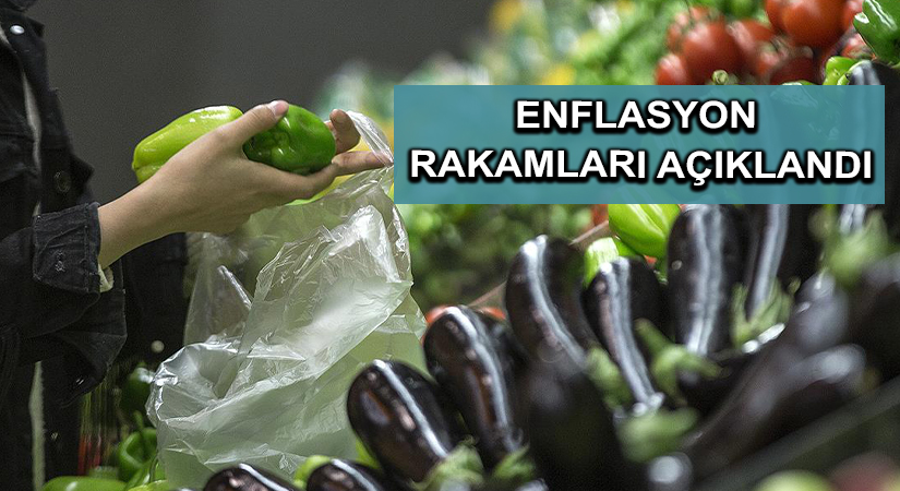 Enflasyon rakamları açıklandı