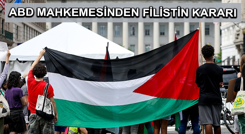 ABD mahkemesinden Filistin kararı