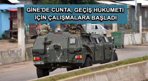 Gine’de cunta, geçiş hükümeti için çalışmalara başladı