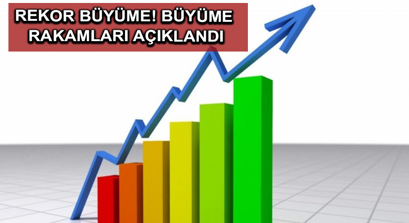 Rekor büyüme! Büyüme rakamları açıklandı