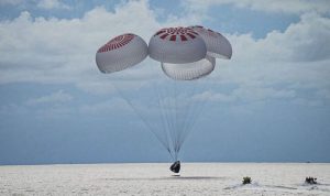 Dünya yörüngesine çıkan ilk turistler yeryüzüne döndü