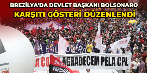 Brezilya’da Devlet Başkanı Bolsonaro karşıtı gösteri düzenlendi