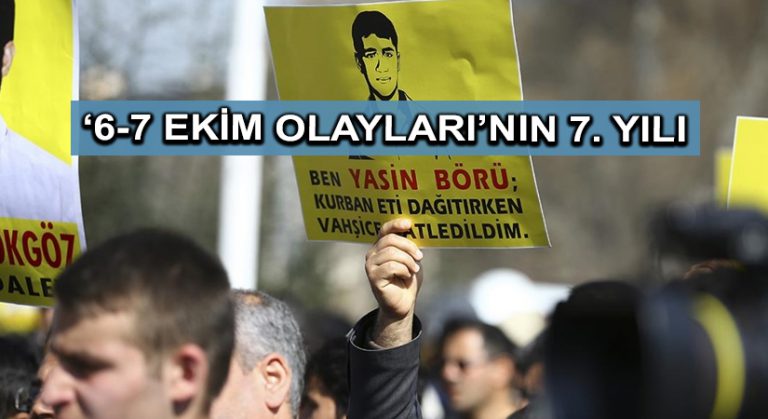 ‘6-7 Ekim olayları’nın 7. yılı