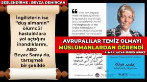 Alman yazar Sigrid Hunke