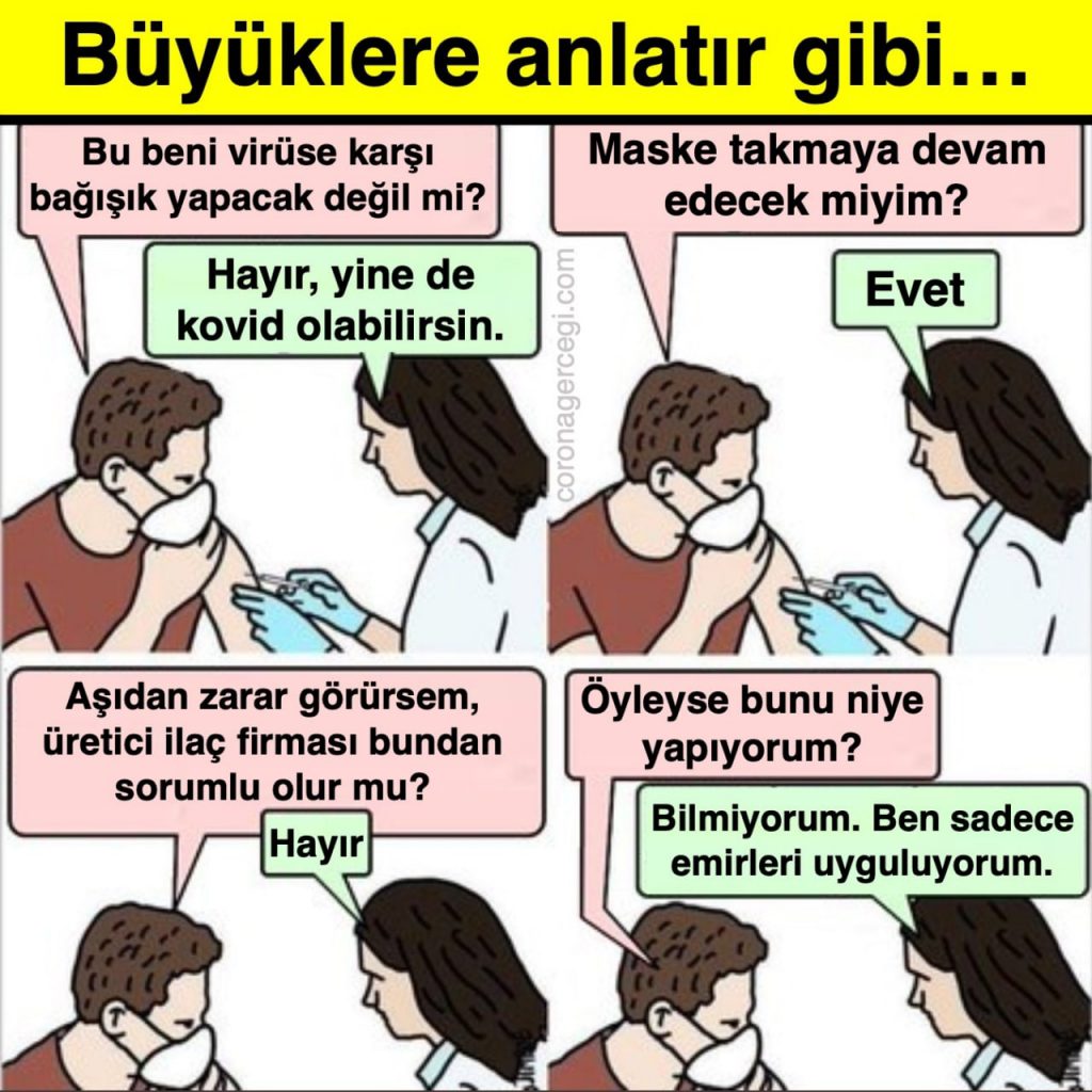 Büyüklere anlatır gibi, Covid-19