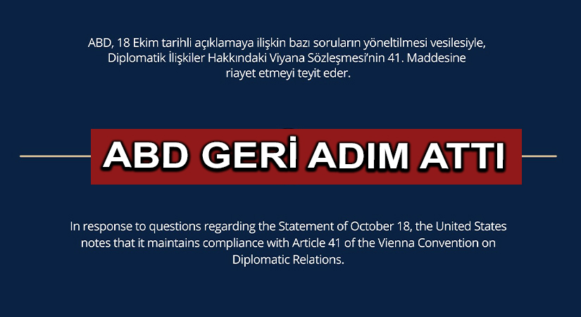 ABD geri adım attı