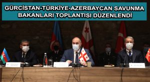 Gürcistan-Türkiye-Azerbaycan Savunma Bakanları Toplantısı düzenlendi