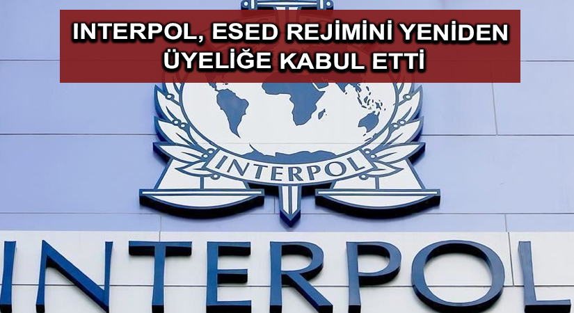Interpol, Esed rejimini yeniden üyeliğe kabul etti