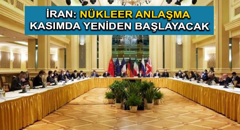 İran: Nükleer anlaşma kasımda yeniden başlayacak