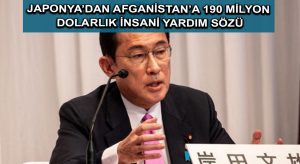 Japonya’dan Afganistan’a 190 milyon dolarlık insani yardım sözü