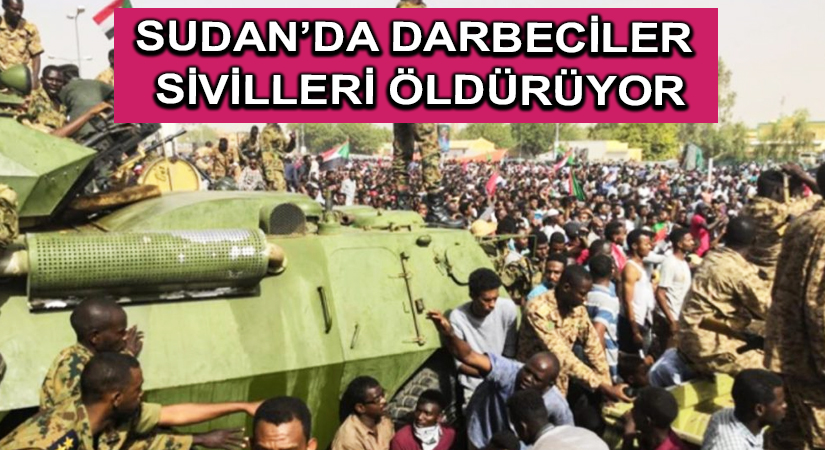 Sudan’da Darbeciler Sivilleri Öldürüyor