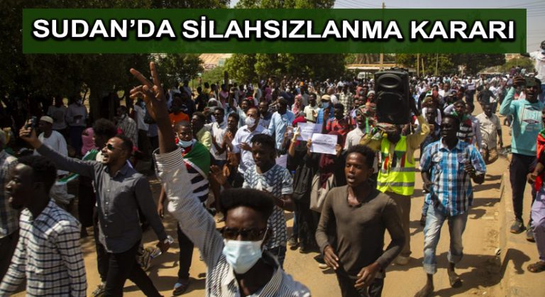 Sudan’da silahsızlanma kararı