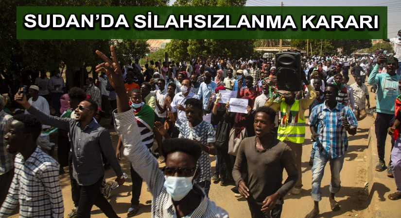 Sudan’da silahsızlanma kararı