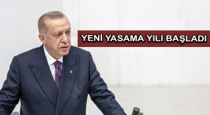 Yeni yasama yılı başladı