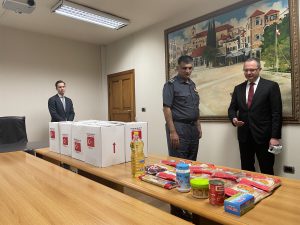 Türkiye’den Lübnan İç Güvenlik Kuvvetlerine gıda yardımı