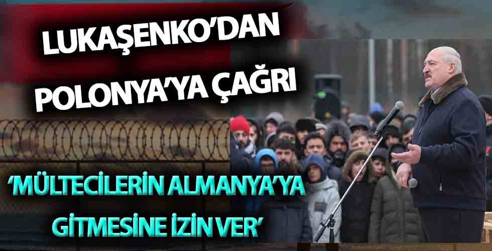 Belarus’taki Mültecileri Almanya Alsın