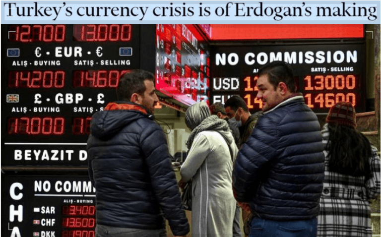 FETÖ’nün Ortak Olduğu Financial Times, TL’nin Değeri Konusunda Erdoğan’ı Hedef Aldı