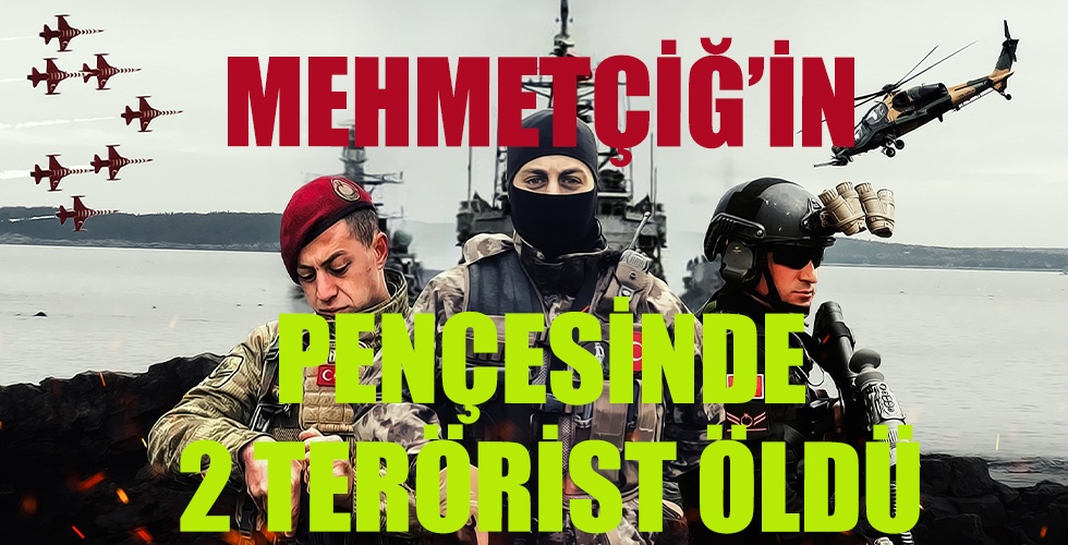 Mehmetçiğin Pençesinde 2 Terörist Öldü