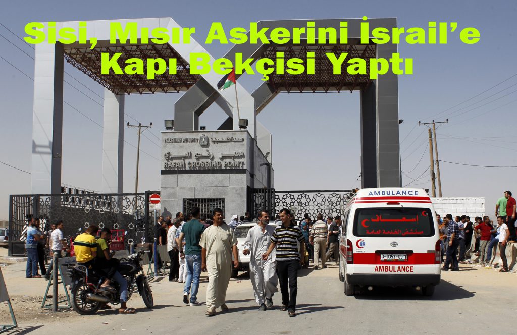 İsrail İle Mısır, Gazze Konusunda Anlaştı