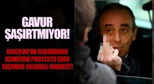 Fransa’da İslam Düşmanı Cumhurbaşkanı Adayından Skandal Hareket!