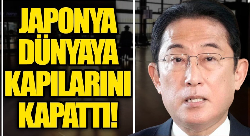 Japonya Tüm Sınırlarını Yabancılara Kapattı