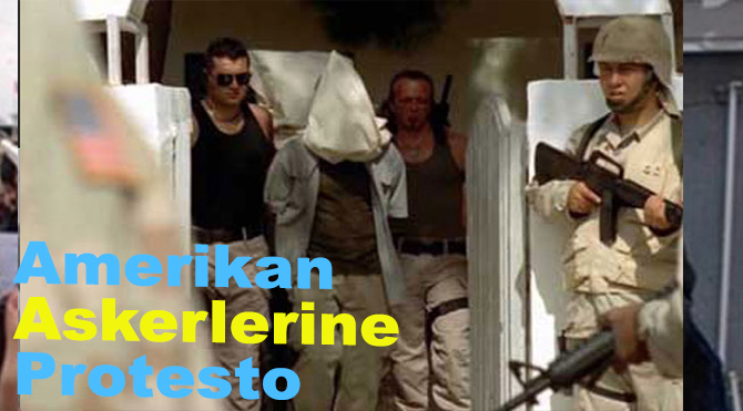 Türkiye Gençlik Birliği ABD Askerini Protesto Etti